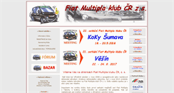 Desktop Screenshot of multiplaklub.cz